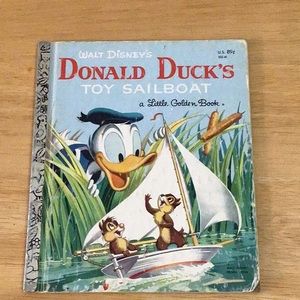 Walt Disney’s Donald Duck’s Toy Sailboat